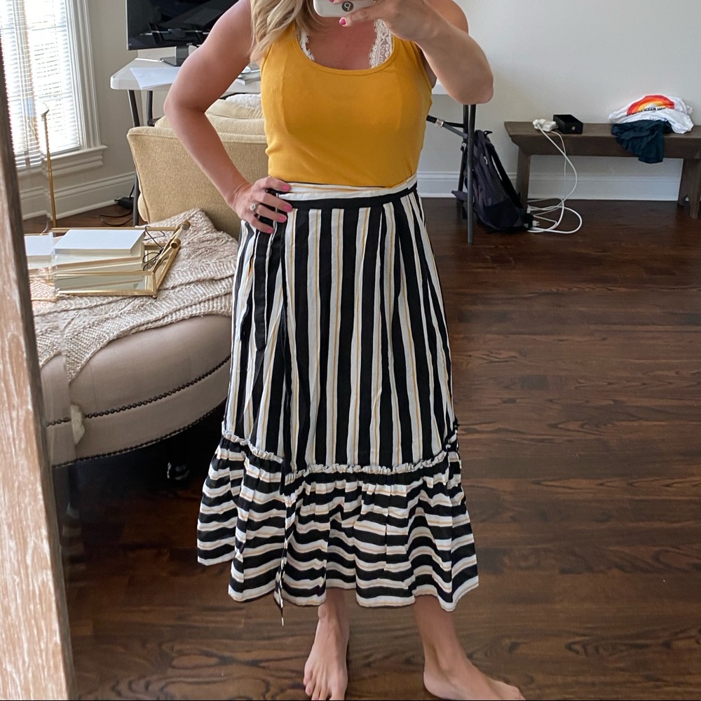 Top and skirt
